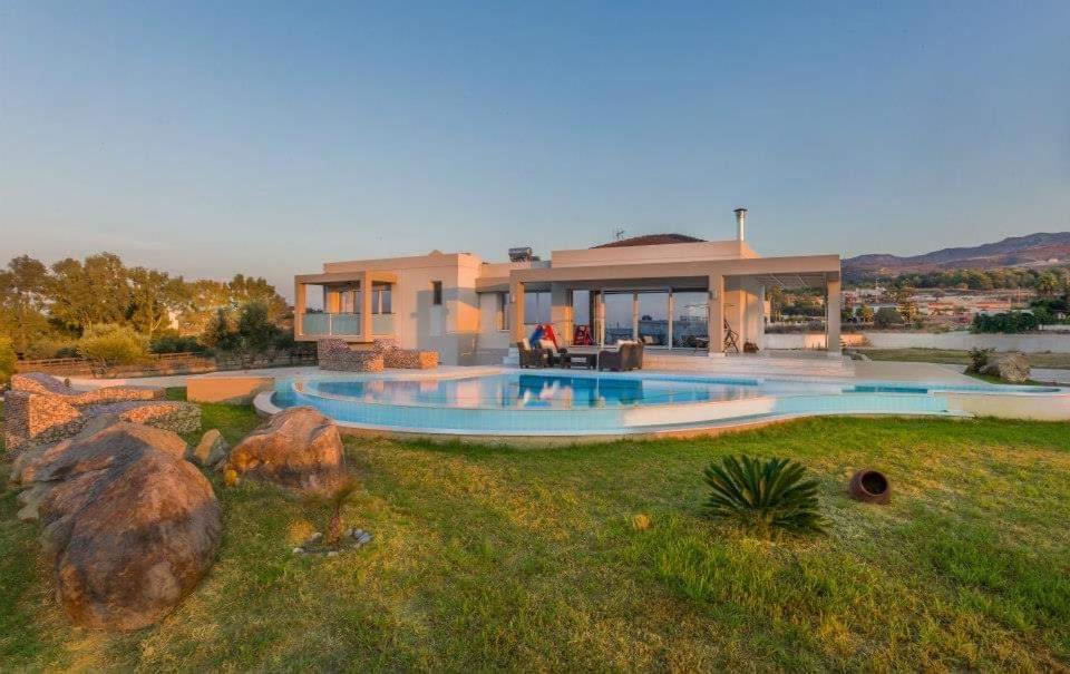 Villa Fotaki Linopotis エクステリア 写真